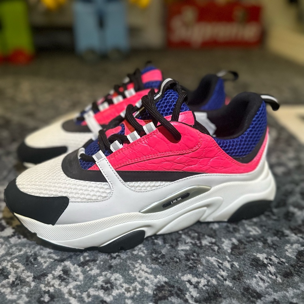 Dior Sneakers B22 Pink/Blue